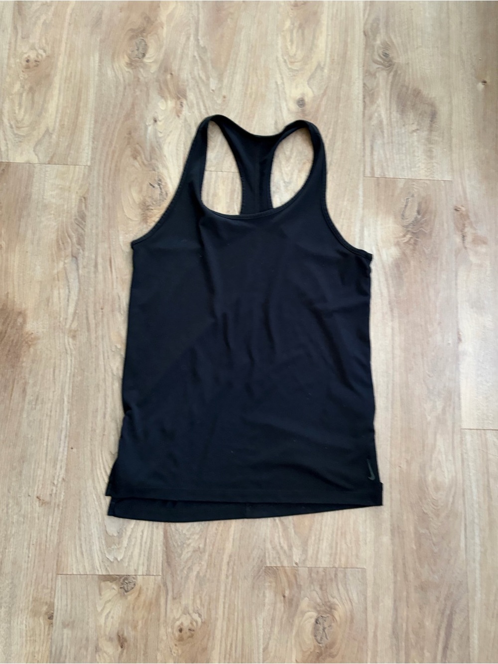 Nike Dri-Fit Women's Black Racerback Workout Tank Top Sz Small